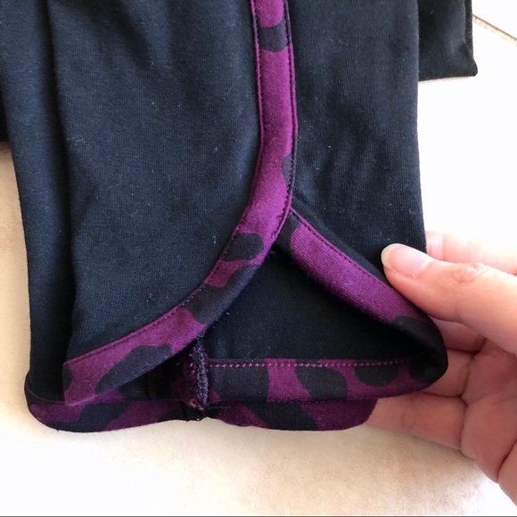 VS PINK Bling Maroon Long Sleeve Tee & Legging SET - Picture 13 of 16